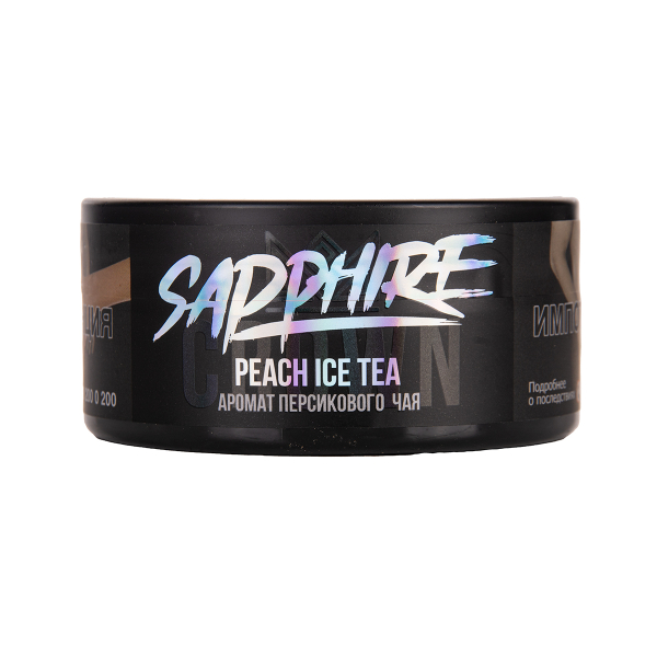 Табак Sapphire Crown Peach Ice Tea 100 грамм в Луганске