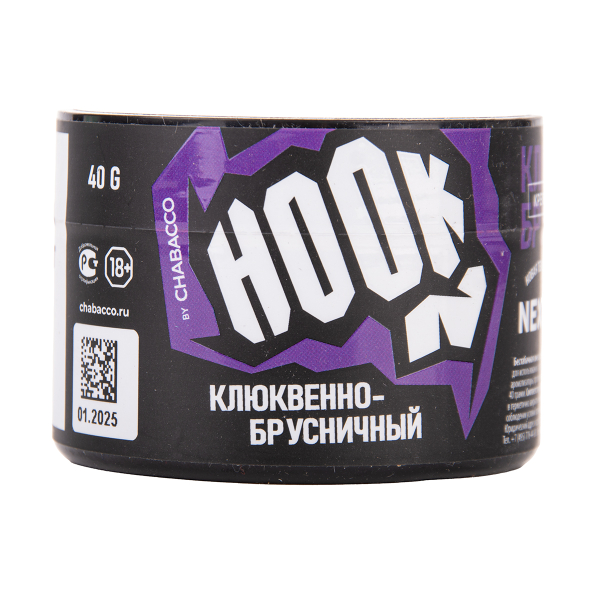 Табак Hook Клюквенно Брусничный 40 грамм в Луганске