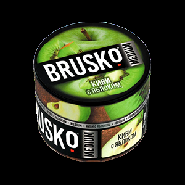 Бестабачная смесь Brusko Киви С   Яблоком 50 грамм в Луганске