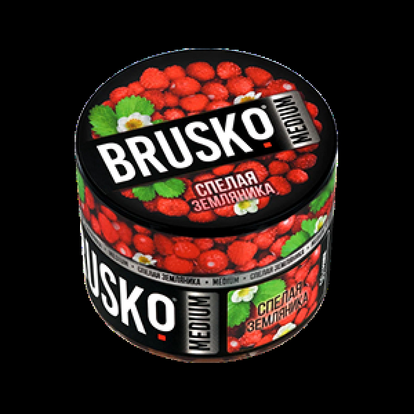 Бестабачная смесь Brusko Спелая Земляника 50 грамм в Луганске