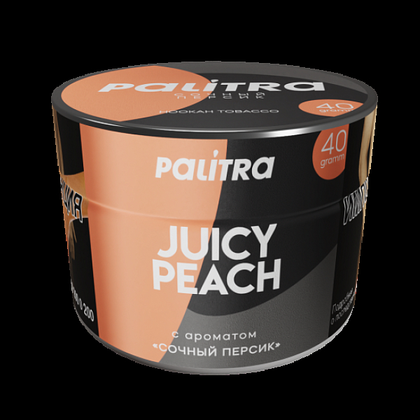 Табак Palitra Juicy Peach Сочный Персик 40 грамм в Луганске