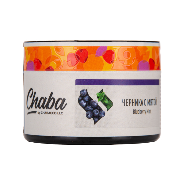 Бестабачная смесь Chaba Blueberry Mint Nicotine Free 40 грамм в Луганске