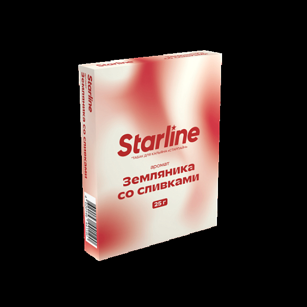 Табак Starline Земляника Со Сливками 25 грамм в Луганске