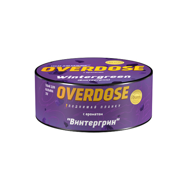 Табак Overdose Wintergreen 25 грамм в Луганске