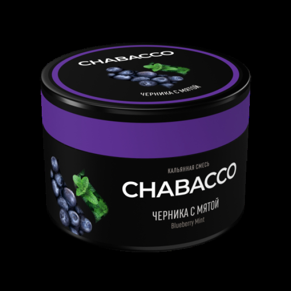 Смесь Chabacco Blueberry Mint Черника С Мятой  Medium 40 грамм в Луганске
