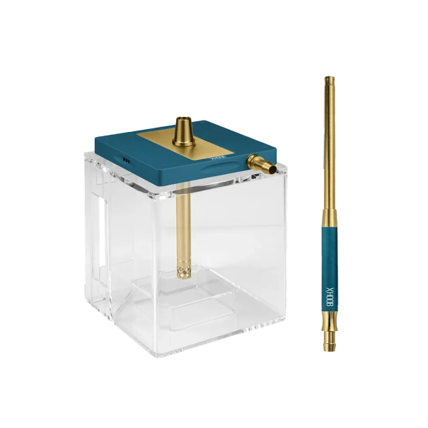Кальян Hoob Atom Marine Blue X Gold | Hoob Cube в Луганске