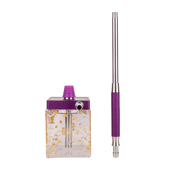 Кальян Hoob Subatom Royal Purple X Ss | Cube Mini Gold в Луганске