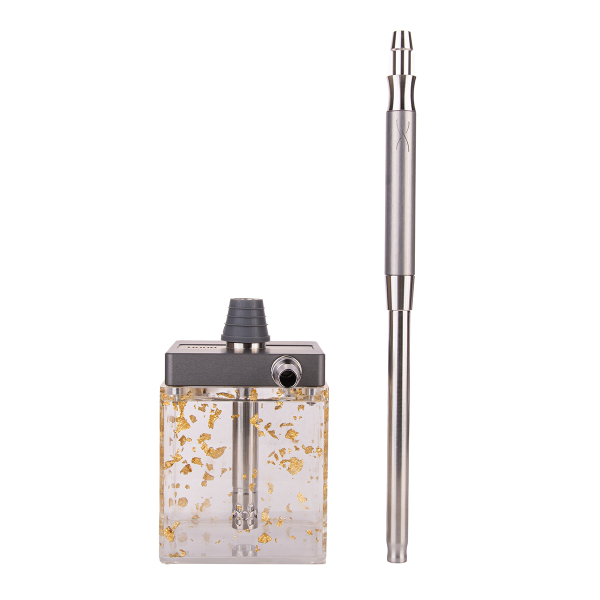 Кальян Hoob Subatom Space Grey X Ss | Cube Mini Gold в Луганске