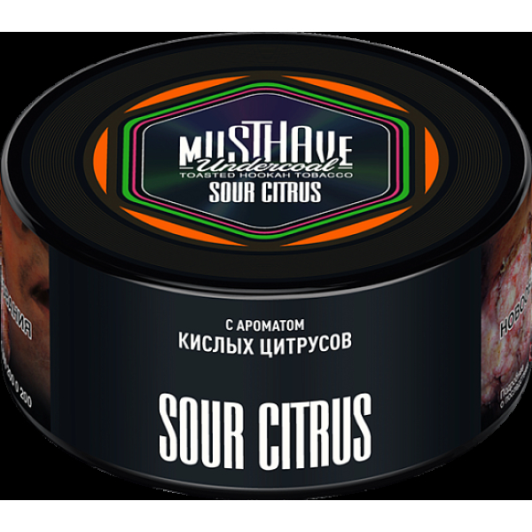 Табак Must Have Sour Citrus 125 грамм в Луганске