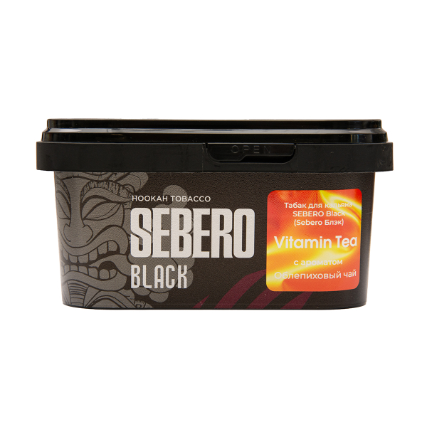 Табак Sebero Black Vitamin Tea Облепиховый Чай 200 грамм в Луганске