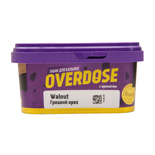 Табак Overdose Walnut 200 грамм в Луганске