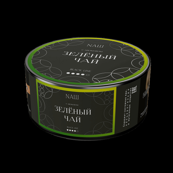 Табак Nаш Black Зелёный Чай 100 грамм в Луганске