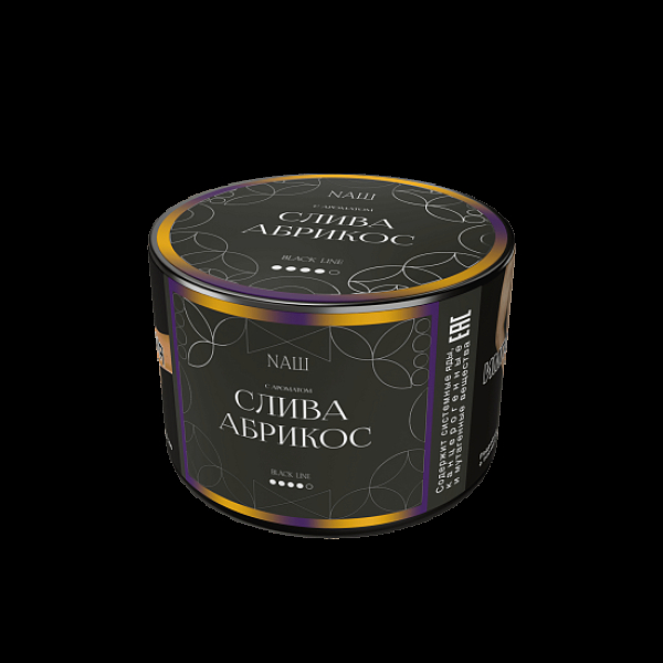 Табак Nаш Black Слива Абрикос 40 грамм в Луганске