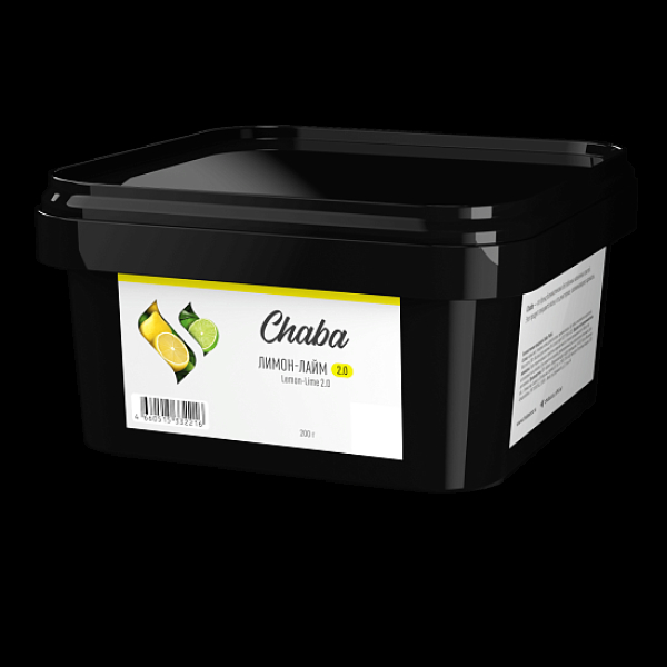Безникотиновая смесь Chaba Lemon Lime 2.0 Лимон Лайм 200 грамм в Луганске