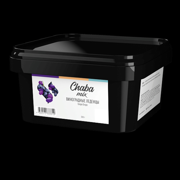 Безникотиновая смесь Chaba Mix Grape Drops Виноградные Леденцы 200 грамм в Луганске