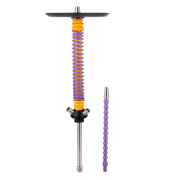 Кальян Mamay Customs Coilover Большой  Жёлтый Сирень в Луганске