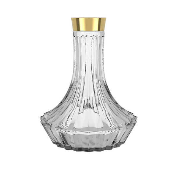 Колба Alpha Hookah Craft Twistlock На Резьбе Прозрачная  Gold в Луганске