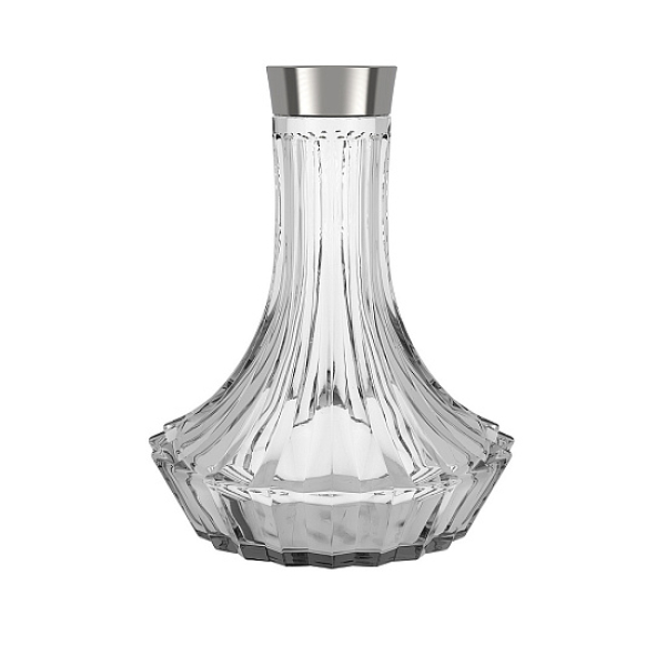 Колба Alpha Hookah Craft Twistlock На Резьбе Прозрачная  Silver в Луганске