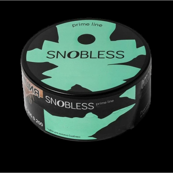 Табак Snobless Крем Брюле Creme Brulee Prime Lines 100 грамм в Луганске