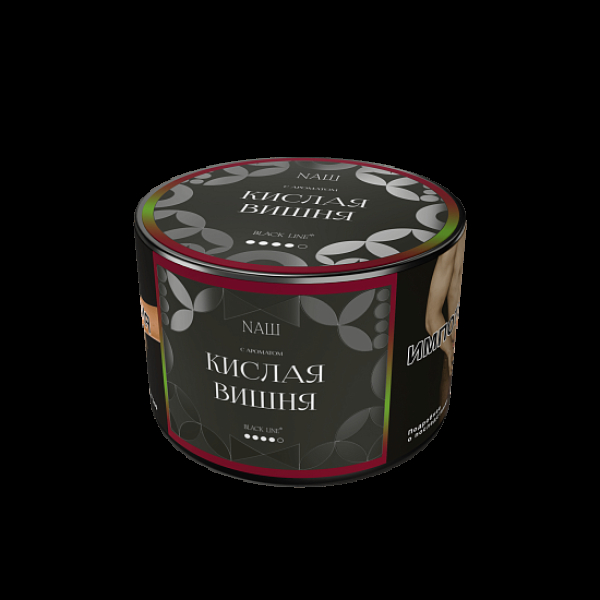 Табак Nаш Black Кислая Вишня 40 грамм в Луганске