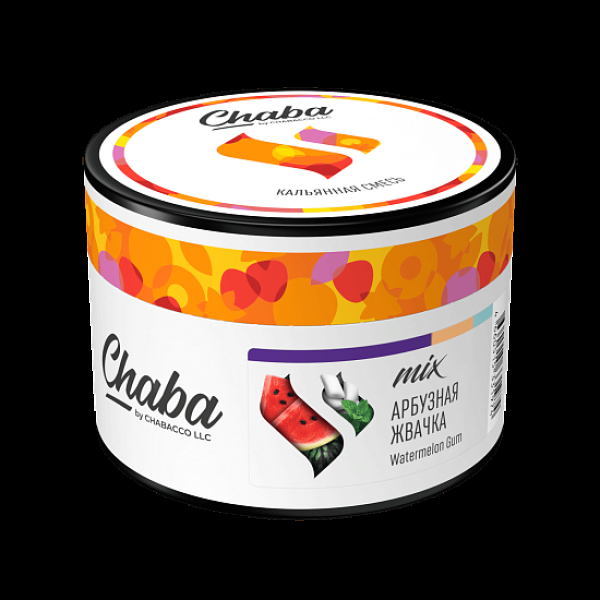 Бестабачная смесь Безникотиновая Chaba Mix Watermelon Gum Арбузная Жвачка 40 грамм в Луганске