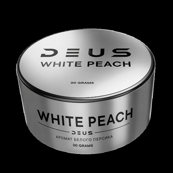 Табак Deus White Peach Белый Персик 30 грамм в Луганске