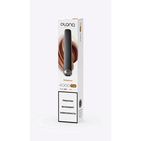 Электронка Plonq Plus Pro Black Эспрессо 4000 затяжек в Луганске