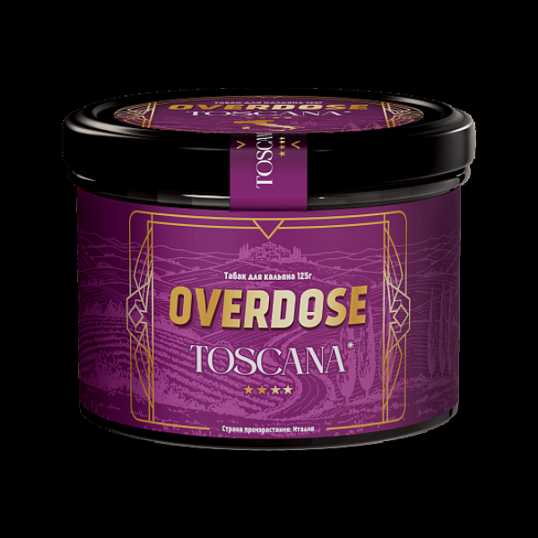 Табак Overdose No Aroma Италия Toscana 125 грамм в Луганске