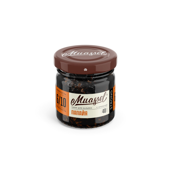 Табак Muassel Extra Strong Папайя 40 грамм в Луганске
