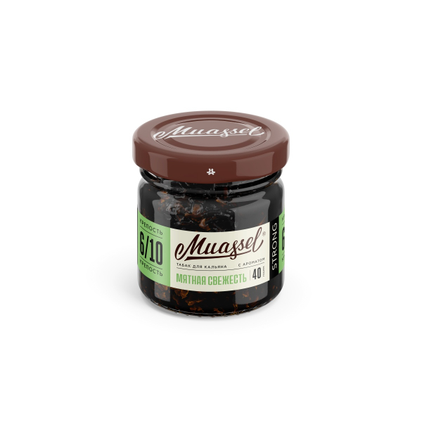Табак Muassel Extra Strong Мятная Свежесть 40 грамм в Луганске