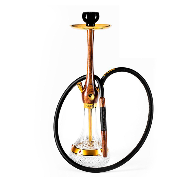 Кальян Wookah Walnut Gold Amber Click (золотой, 64 см) в Луганске