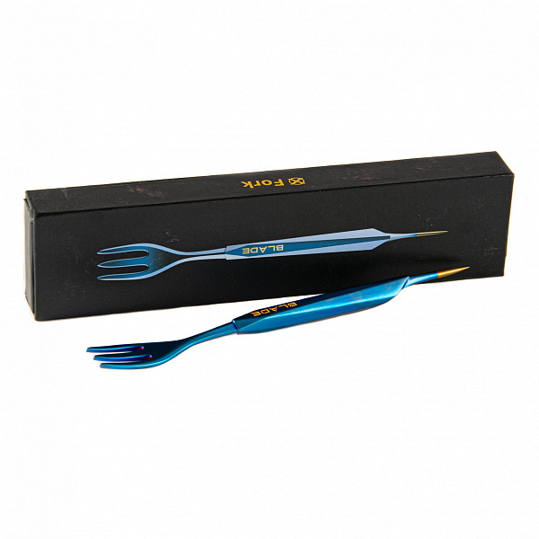 Вилка-шило Blade Hookah Blue Matte в Луганске